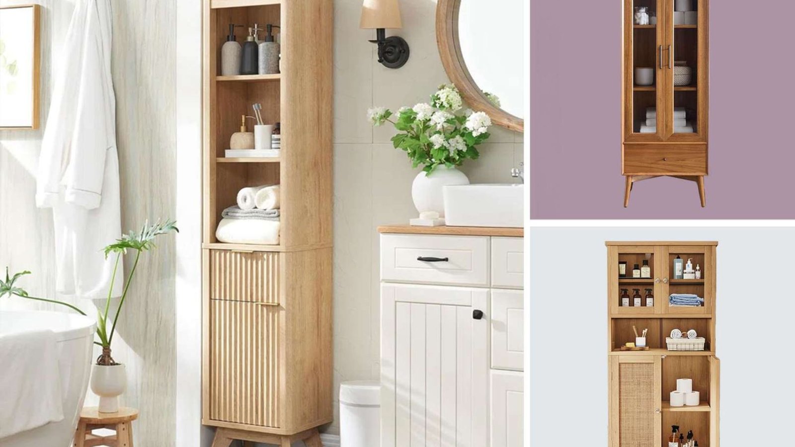 Linen Cabinets for Small Bathrooms